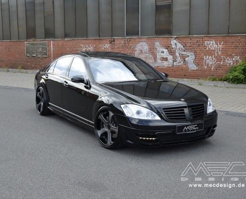 W221 V221 S-Klasse Mercedes Tuning AMG Bodykit Felgen Auspuff Spurverbreiterung Carbon