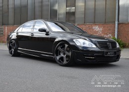 W221 V221 S-Klasse Mercedes Tuning AMG Bodykit Felgen Auspuff Spurverbreiterung Carbon