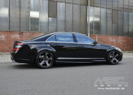 W221 V221 S-Klasse Mercedes Tuning AMG Bodykit Felgen Auspuff Spurverbreiterung Carbon