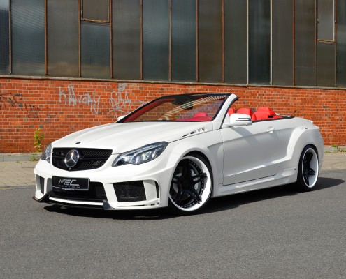 C207 A207 Mercedes Tuning AMG Bodykit Felgen Auspuff Spurverbreiterung Carbon