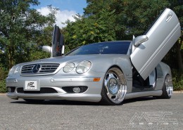 W215 C215 CL Mercedes Tuning AMG Bodykit Felgen Auspuff Spurverbreiterung Carbon
