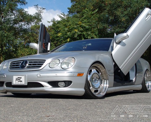 W215 C215 CL Mercedes Tuning AMG Bodykit Felgen Auspuff Spurverbreiterung Carbon