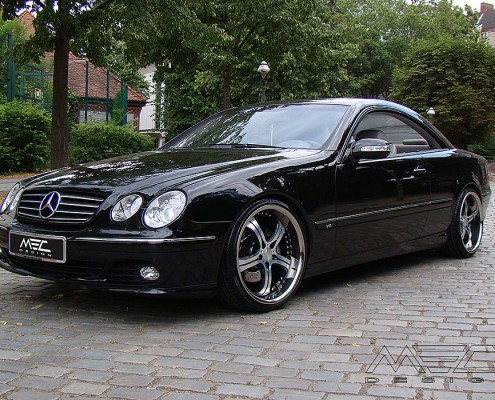 W215 C215 CL Mercedes Tuning AMG Bodykit Felgen Auspuff Spurverbreiterung Carbon