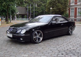 W215 C215 CL Mercedes Tuning AMG Bodykit Felgen Auspuff Spurverbreiterung Carbon