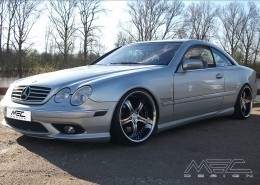 W215 C215 CL Mercedes Tuning AMG Bodykit Felgen Auspuff Spurverbreiterung Carbon