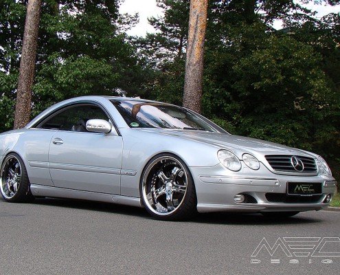 W215 C215 CL Mercedes Tuning AMG Bodykit Felgen Auspuff Spurverbreiterung Carbon