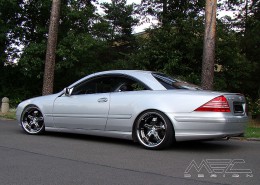 W215 C215 CL Mercedes Tuning AMG Bodykit Felgen Auspuff Spurverbreiterung Carbon