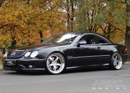 W215 C215 CL Mercedes Tuning AMG Bodykit Felgen Auspuff Spurverbreiterung Carbon