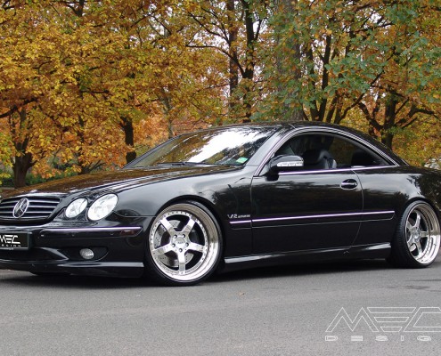 W215 C215 CL Mercedes Tuning AMG Bodykit Felgen Auspuff Spurverbreiterung Carbon