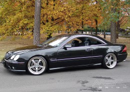 W215 C215 CL Mercedes Tuning AMG Bodykit Felgen Auspuff Spurverbreiterung Carbon