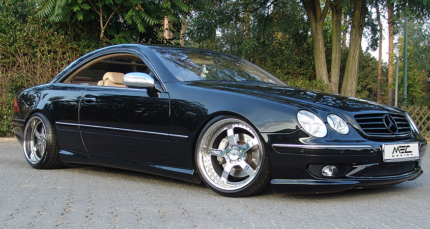 W215 C215 CL Mercedes Tuning AMG Bodykit Felgen Auspuff Spurverbreiterung Carbon