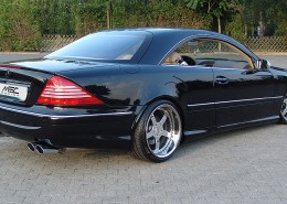 W215 C215 CL Mercedes Tuning AMG Bodykit Felgen Auspuff Spurverbreiterung Carbon