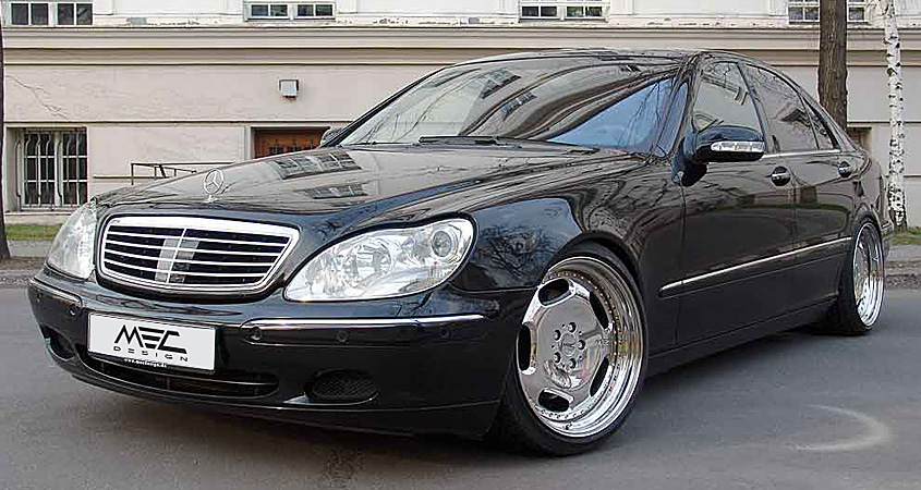 W220 V220 S-Class Mercedes Tuning AMG Bodykit Wheels Exhaust Spacer Carbon