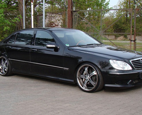 W220 V220 S-Class Mercedes Tuning AMG Bodykit Wheels Exhaust Spacer Carbon