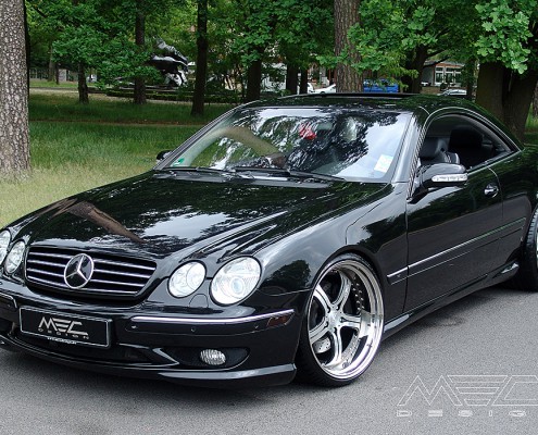 W215 C215 CL Mercedes Tuning AMG Bodykit Felgen Auspuff Spurverbreiterung Carbon