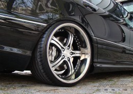 W220 V220 S-Klasse Mercedes Tuning AMG Bodykit Felgen Auspuff Spurverbreiterung Carbon