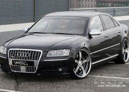 MEC Design Audi S8 with mecxtreme3 22" 3piece wheels