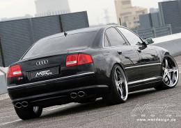 MEC Design Audi S8 with mecxtreme3 22" 3piece wheels