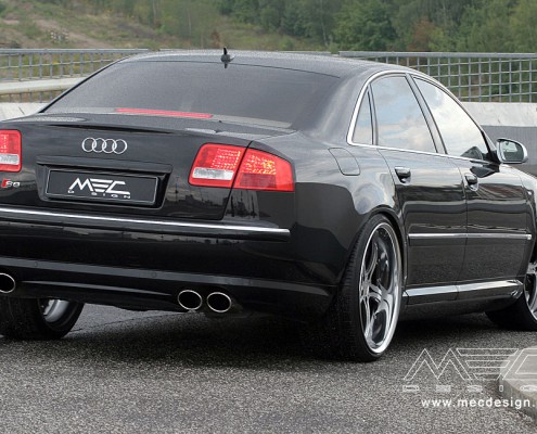 MEC Design Audi S8 with mecxtreme3 22" 3piece wheels