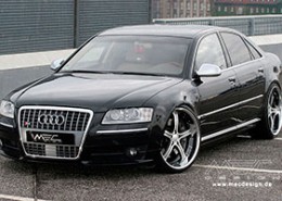 MEC Design Audi S8 with mecxtreme3 22" 3piece wheels