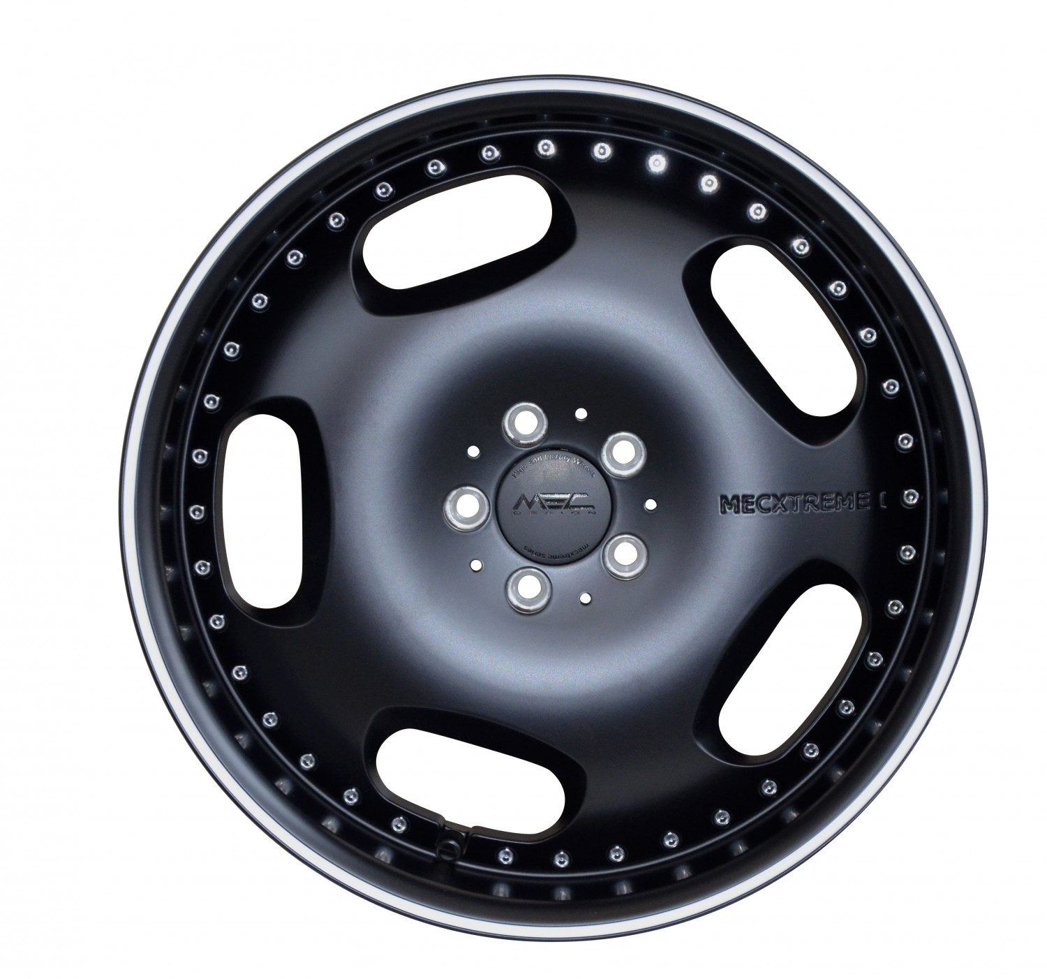 mecxtreme1 one piece wheel in Full Matt Black finish