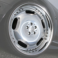 MEC Design mecxtreme1 3 piece wheel with flat lip from the original mecxtreme Series