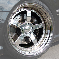 MEC Design mecxtreme1 3 piece wheel with flat lip from the original mecxtreme Series