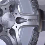 mecxtreme3 one piece wheel in Satin with Stainless Steel Lip