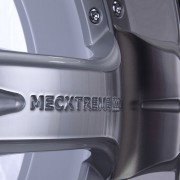 mecxtreme3 one piece wheel in Satin with Stainless Steel Lip