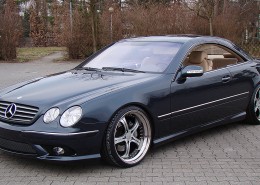 W215 C215 CL Mercedes Tuning AMG Bodykit Felgen Auspuff Spurverbreiterung Carbon