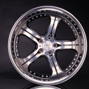 mecxtreme3 one piece wheel in Satin Black finish