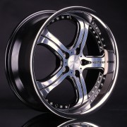 mecxtreme3 one piece wheel in Satin Black finish