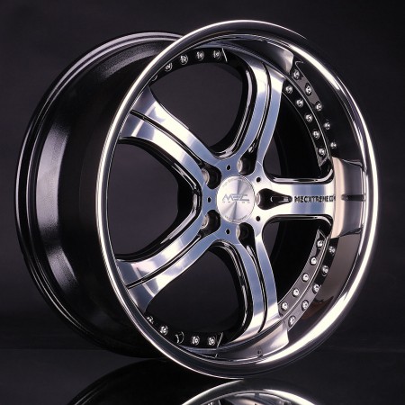 mecxtreme3 one piece wheel in Satin Black finish