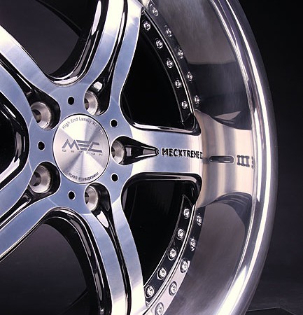 mecxtreme3 one piece wheel in Satin Black finish