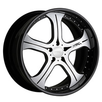 MEC Design mecxtreme1 3 piece wheel with flat lip from the original mecxtreme Series