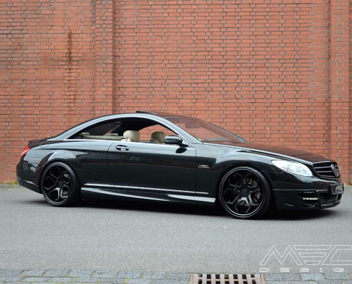 C216 W216 CL Mercedes Tuning AMG Bodykit Felgen Auspuff Spurverbreiterung Carbon