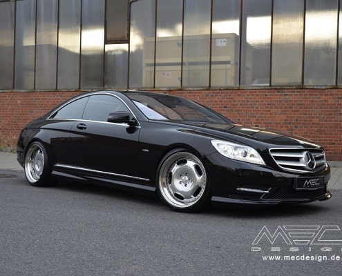 MEC Design CL500 with mecxtreme1 3 piece wheel in 9,5+11x20