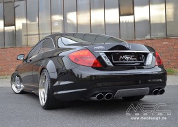 MEC Design CL500 with mecxtreme1 3 piece wheel in 9,5+11x20
