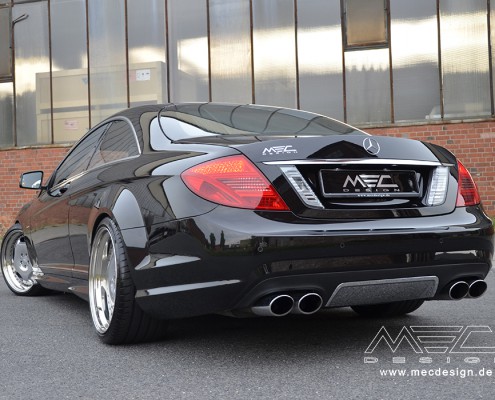 MEC Design CL500 with mecxtreme1 3 piece wheel in 9,5+11x20