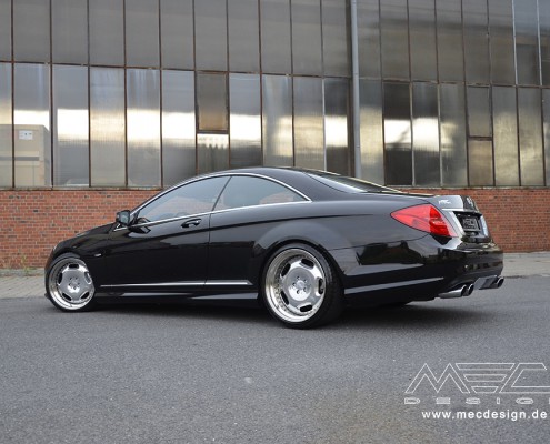 MEC Design CL500 with mecxtreme1 3 piece wheel in 9,5+11x20