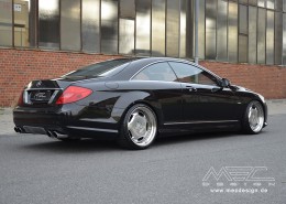 MEC Design CL500 with mecxtreme1 3 piece wheel in 9,5+11x20
