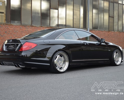 MEC Design CL500 with mecxtreme1 3 piece wheel in 9,5+11x20