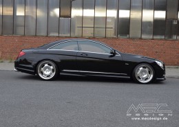 MEC Design CL500 with mecxtreme1 3 piece wheel in 9,5+11x20