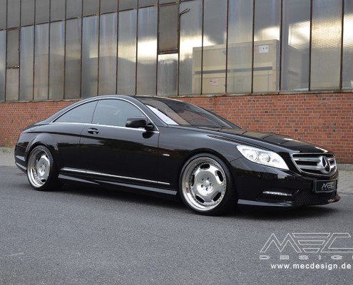 MEC Design CL500 with mecxtreme1 3 piece wheel in 9,5+11x20