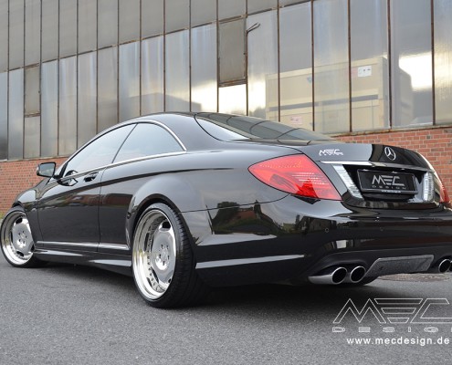 MEC Design CL500 with mecxtreme1 3 piece wheel in 9,5+11x20