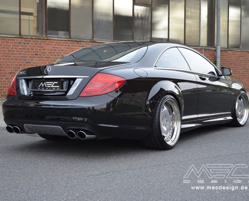 MEC Design CL500 with mecxtreme1 3 piece wheel in 9,5+11x20