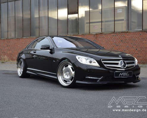 MEC Design CL500 with mecxtreme1 3 piece wheel in 9,5+11x20