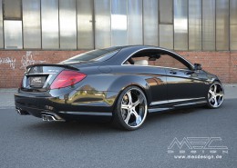 C216 W216 CL Mercedes Tuning AMG Bodykit Felgen Auspuff Spurverbreiterung Carbon