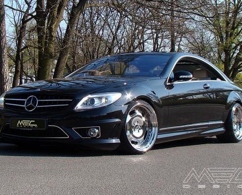 C216 W216 CL Mercedes Tuning AMG Bodykit Felgen Auspuff Spurverbreiterung Carbon