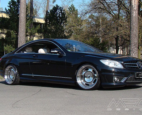 C216 W216 CL Mercedes Tuning AMG Bodykit Felgen Auspuff Spurverbreiterung Carbon